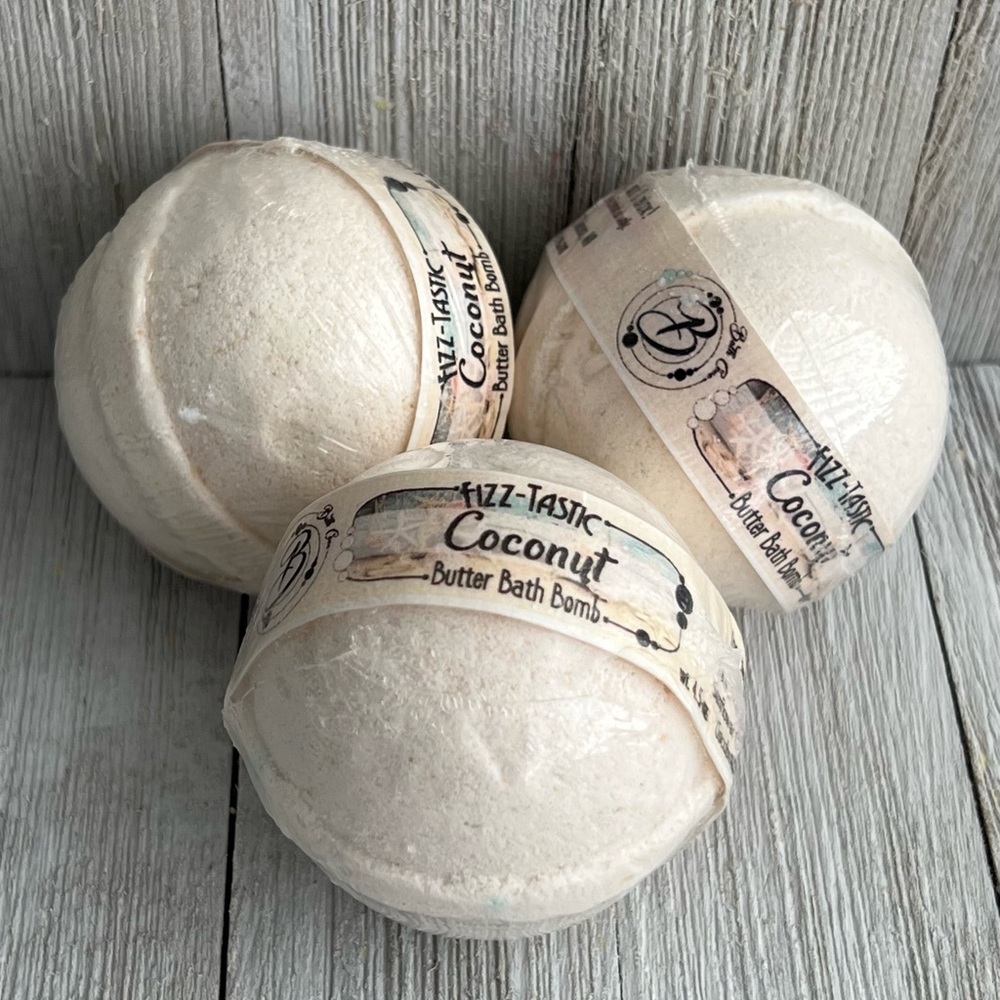Butter Bath Bomb BUNDLE (Coconut)